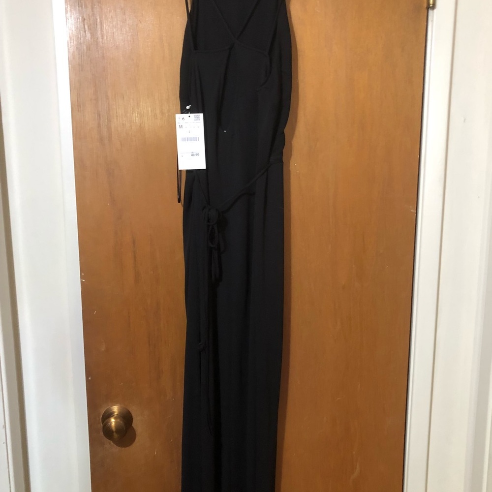 Zara Long Black Dress